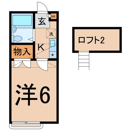 第2サンハイツ金井（熊谷市河原町）の物件間取画像